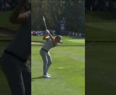 Niklas Norgaard Wedge Down the Line 2024 #niklasnorgaard #golf #dpworldtour