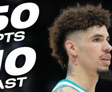 LaMelo Ball ERUPTS For New CAREER-HIGH 50-PT Double-Double! |😤 November 23, 2024