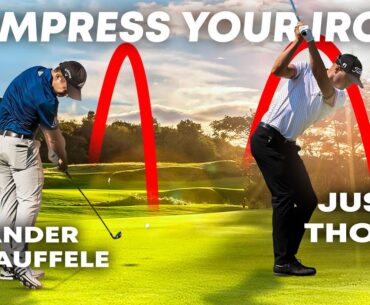 Justin Thomas & Xander Schauffele | Tricks to Start Compressing the Golf Ball
