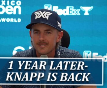 1 Year Later- Jake Knapp Returns To Site Of 1st Win As Rookie In 2024