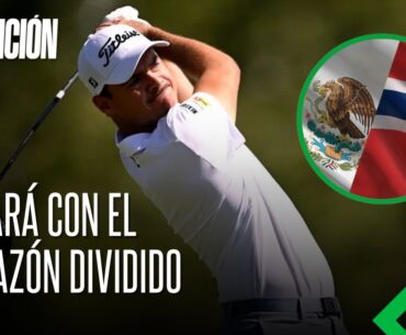 Kris Ventura, el golfista con doble nacionalidad que destaca en el México Open