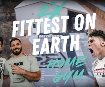 2x Fittest on Earth, Justin Medeiros, Home Gym Tour
