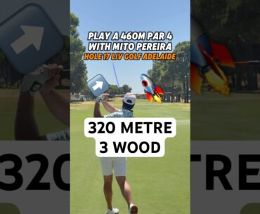 3 wood further than my driver.. #golf #golfer #mitopereira #golfswing #livgolf #golfshorts