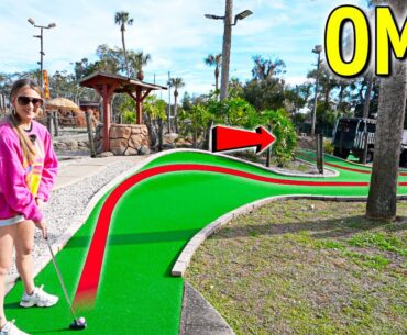 This Massive Mini Golf Course is a MUST PLAY!