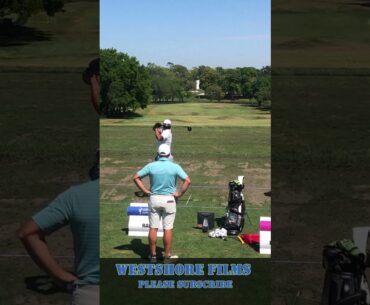 Aaron Rai golf swing on the driving range Valspar Championship #shorts #golfcourse #golf