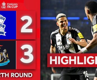 Newcastle Survive FA Cup Thriller! | Birmingham City 2-3 Newcastle United | Emirates FA Cup 2024-25