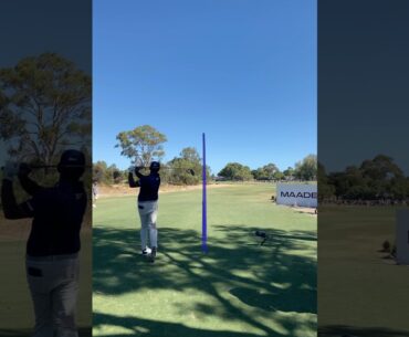 Anirban Lahiri's Remarkable Tee Shot at LIV Golf Adelaide 2025