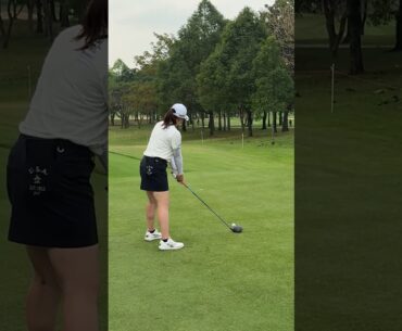 【現地観戦】【竹田麗央】【ホンダLPGAタイランド】She is 21 years old and will continue to improve. #shorts