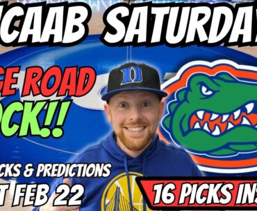 College Basketball Picks Today Saturday 2/22/2025 | Free NCAAB Best Bets & Predictions