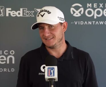 2025 Mexico Open at VidantaWorld  Emiliano Grillo Thursday Flash Interview Spanish