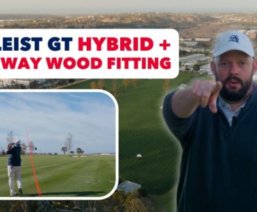Aaron Chewning Tests The New @titleist GT Hybrids + Fairway Woods