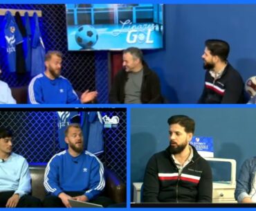 Isra García y Ernestas, futbolistas del #LinaresDeportivo en #LinaresGol