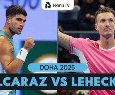 Jiri Lehecka SHOCKS Carlos Alcaraz | Doha 2025 Highlights