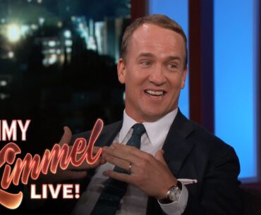 Peyton Manning on Golfing with Donald Trump