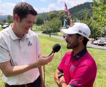 Abe Ancer on Sunday pressure & tips for our game