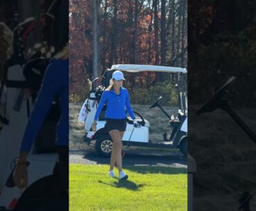 Kai Trump playing Golf #shorts #ytshorts #golf #kaitrump #trumpchildren #trenfingshortvideo #news