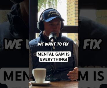 Padraig Harrington believes that the mental side is the most important! #golfpodcast #podcast