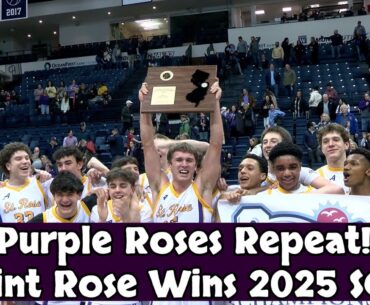 Saint Rose 45 CBA 36 | SCT Boys Championship | Jayden Hodge 19 pts, 10 rebs.