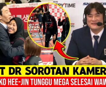 TERNYATA INI YG BIKIN IRI CHA SANG-HYUN💥MOMEN MANIS KO HEE-JIN TUNGGU MEGAWATI SELESAI WAWANCARA MVP