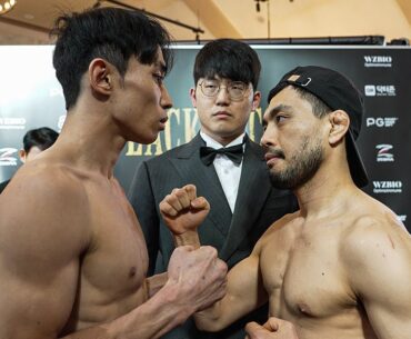 일본 타격천재 메탈리 vs 첫승도전 조커..챔스 계체량