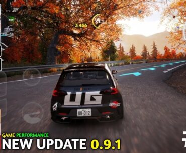 CarX Street mobile | new update | volkswagen golf cars delivery gameplay iQOO Neo 9 pro gameplay