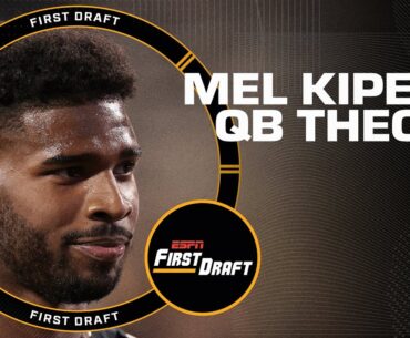 'You better be right!' Mel Kiper's STAGGERING 1st-Rd QB discovery🤯 | First Draft 🏈