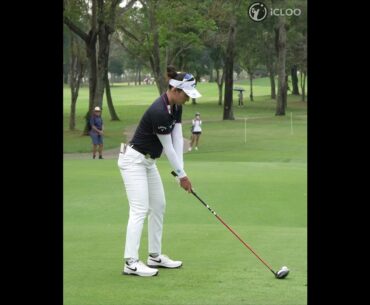 Shining Jeeno Thitikul's swing in her home land.