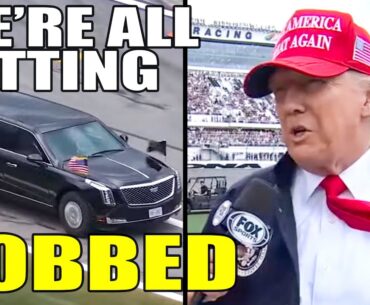 Donald Trump Shows His TRUE Priorities with Pathetic Daytona 500 Stunt
