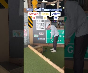 Mini Golf Tournament 18 Holes | (Hole 10)