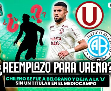 #ENVIVO 🔥UREÑA SE FUE DE LA "U" Y LOS DEJA SIN UN TITULAR EN EL MEDIOCAMPO ¿AHORA QUIÉN? #TOCOYMEVOY