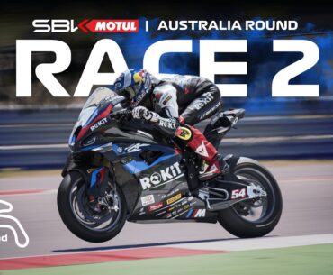 LIVE World SBK Race 2 Australia Round Timing + Commentary