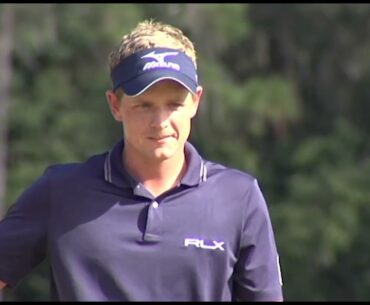 Luke Donald wins the 2011 CMN Hopitals Classic at Disney