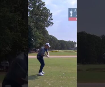 PGA Siwoo Kim Golf Driver Swing