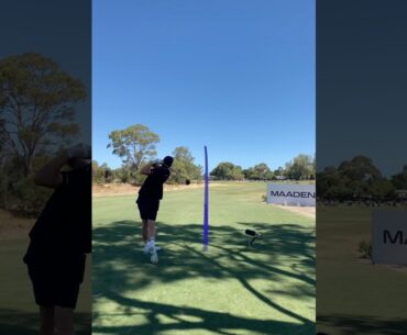 Thomas Pieters' Remarkable Tee Shot at LIV Golf Adelaide  #golf