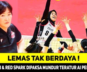 MEGAWATI DIKUNCI PARK JEONG AH😱KEKALAHAN RED SPARK GAGALKAN  NAIK POSISI KLASEMEN
