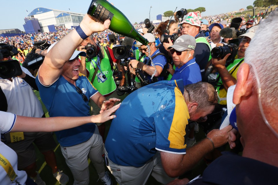 McIlroy and Lowry have become integral members of Europe's Ryder Cup team