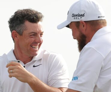 'Nobody's ever asked me that' - Shane Lowry lost for words after personal Rory McIlroy question