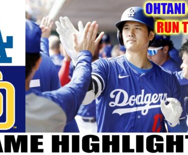 San Diego Padres Vs. Los Angeles Dodgers FULL Highlights | MLB Training Spring 2025