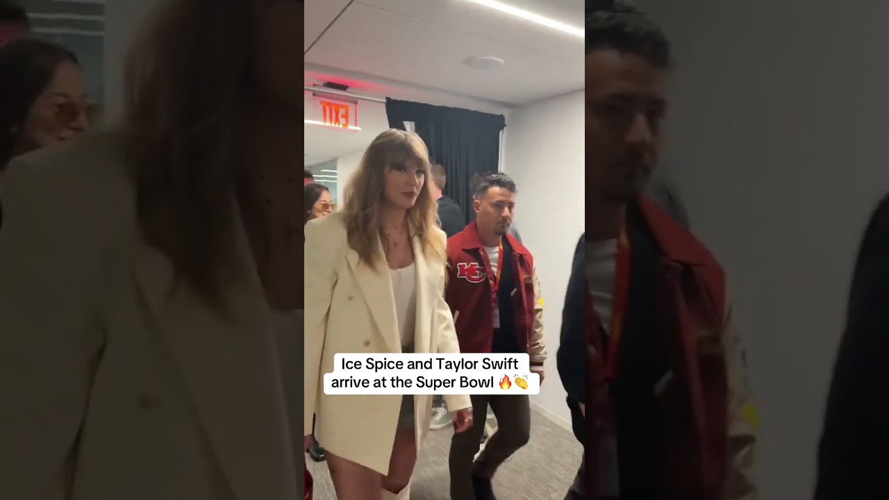 Ice Spice & Taylor Swift at the Super Bowl 👀 (via @NFL/TT) Ice Spice & Taylor Swift at the Super Bowl 👀 (via @NFL/TT)