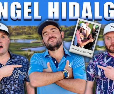 He Beat John Rahm, But Can He Beat 2 Mid Handicappers?  👀 | Angel Hidalgo VS Tubes & Ange