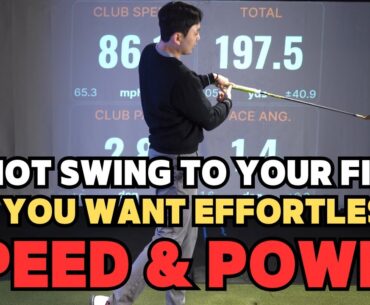 This is the fastest way to create an effortless golf swing!