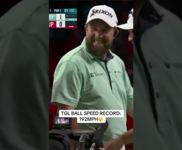 Min Woo Lee out here setting records 🔥 @espn‬ #TGLGolf #golf #shorts