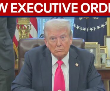 President Trump signs new executive orders