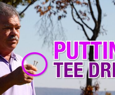 Putting Tee Drill - John Hughes Golf
