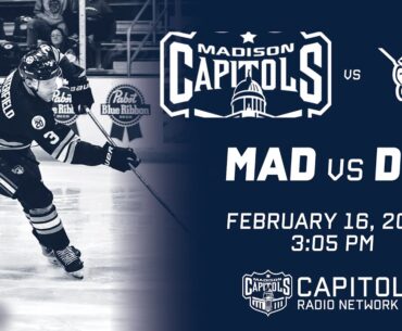 CAPS RADIO: February 16th vs Des Moines