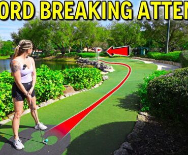 Can We Break the Record at the World's Hardest Mini Golf Course?