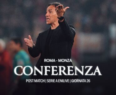 CONFERENZA STAMPA | Le parole di Mister Nesta dopo Roma - Monza