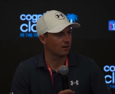 Jordan Spieth's triple check to choose a club and when he really feared for his wrist injury?