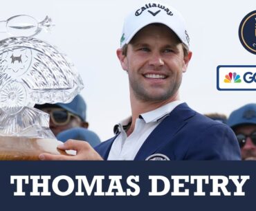 Thomas Detry joins 5 Clubs on Golf Channel