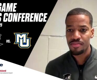 25.2.25 Providence MBB at Marquette Postgame Press Conference